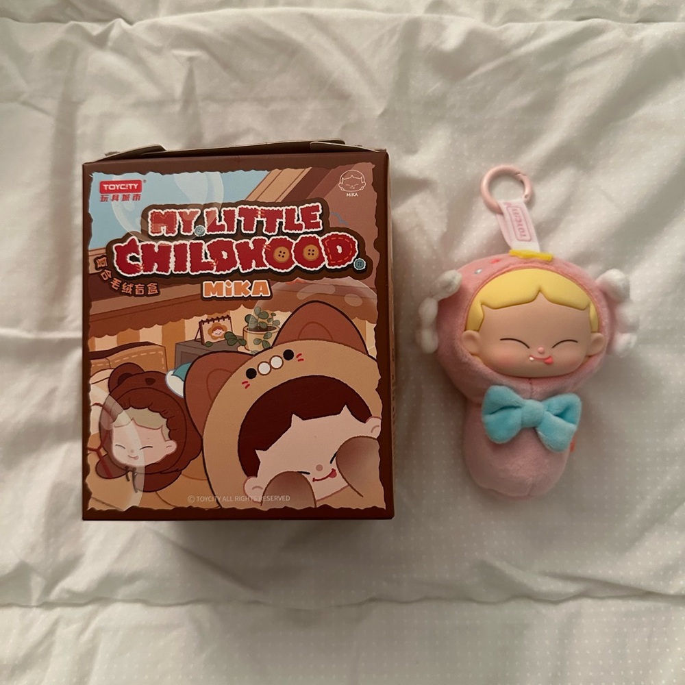 My Little Childhood Mika Plush Keychain